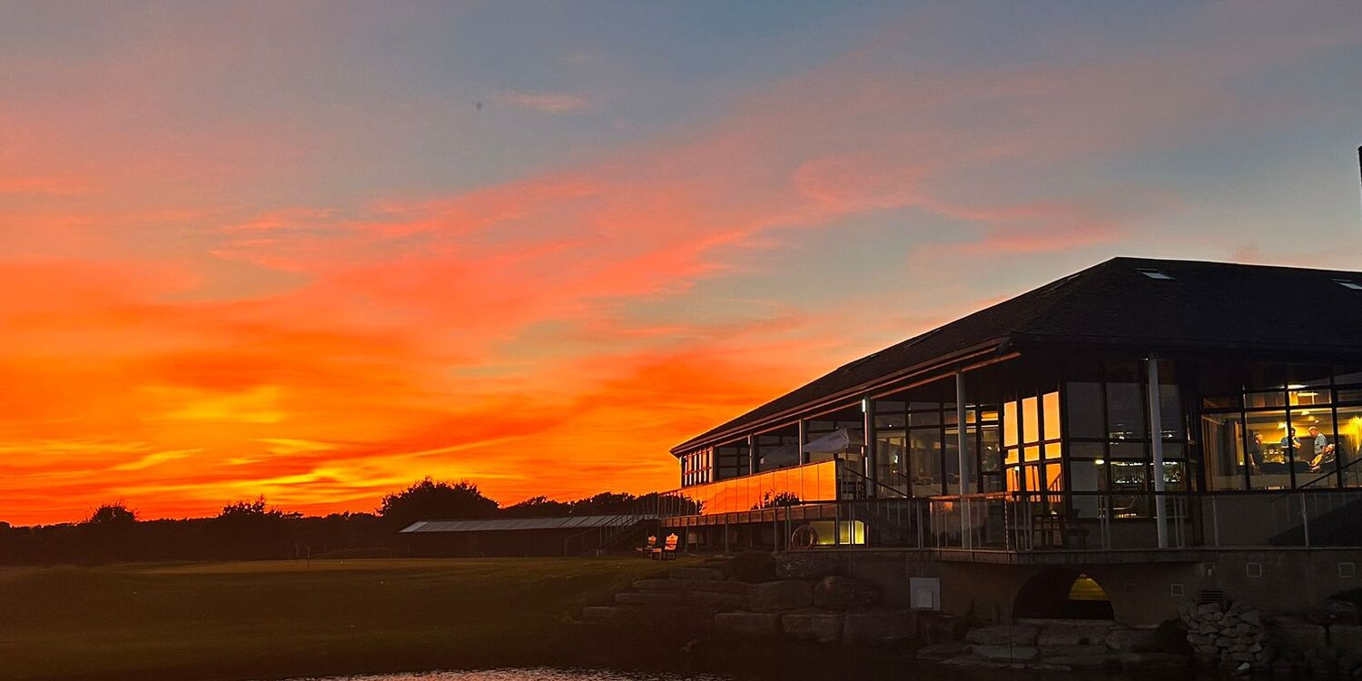 Barton On Sea at Sunset